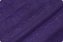 Cuddle Minky 3 Solids Eggplant 90" c390eggplant by Shannon Fabrics