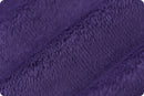 Cuddle Minky 3 Solids Eggplant 90" c390eggplant by Shannon Fabrics
