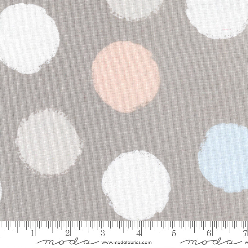 D is for Dream 25128-12 Dark Grey by Paper + Cloth for Moda