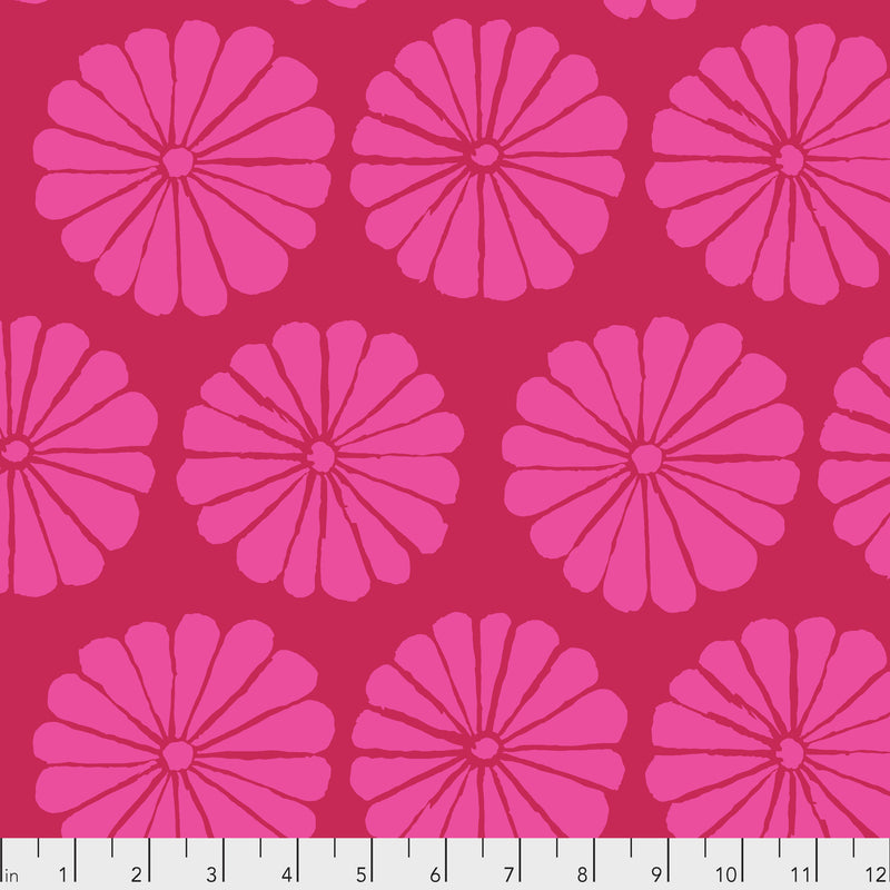 Damask Flower PWGP183.MAGENTA by Kaffe Fassett for Free Spirit