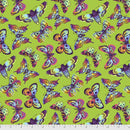 Daydreamer PWTP172.AVOCADO Butterfly Kisses Tula Pink Free Spirit