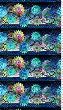 Dazzle 2JYP-2 Blue by Jason Yenter for In The Beginning Fabrics