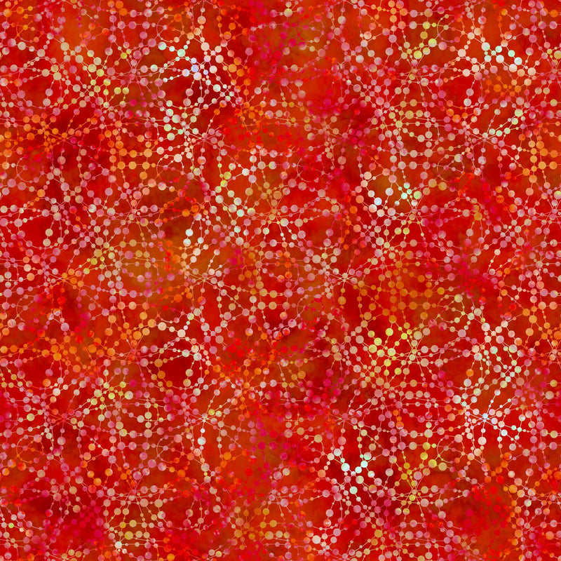 Dazzle 4JYP-1 Red by Jason Yenter for In The Beginning Fabrics