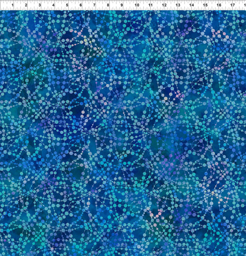 Dazzle 4JYP-2 Blue by Jason Yenter for In The Beginning Fabrics