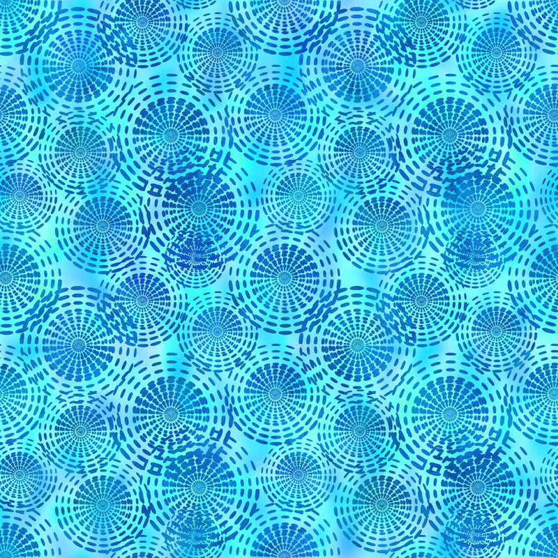 Dazzle 5JYP-2 Blue by Jason Yenter for In The Beginning Fabrics