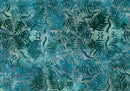Destination Arctic Circle Batik 80696-63 Leaves Teal by Banyan Batiks by Northcott