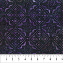 Destination Caribbean Batik 80691-86 Diamonds Eggplant designed by Karen Gibbs for Banyan Batiks Northcott