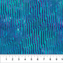 Destination Caribbean Batik 80693-64 Stripes Dark Teal designed by Karen Gibbs for Banyan Batiks Northcott