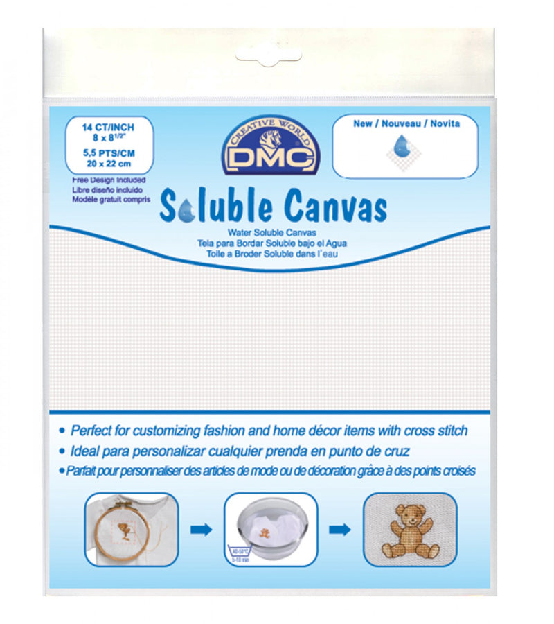 DMC Water Soluble Waste Canvas 14ct