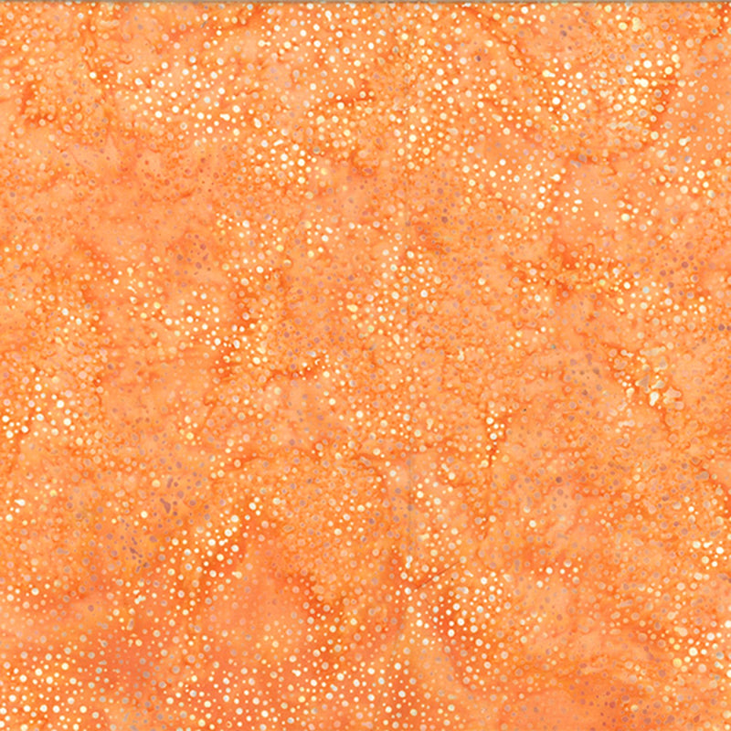 Dot Batik 885-192 Pumpkin by Hoffman Fabrics