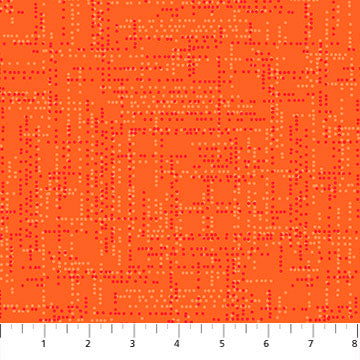 Dot Matrix 10110-58 Orange Slice by Patrick Lose Fabrics