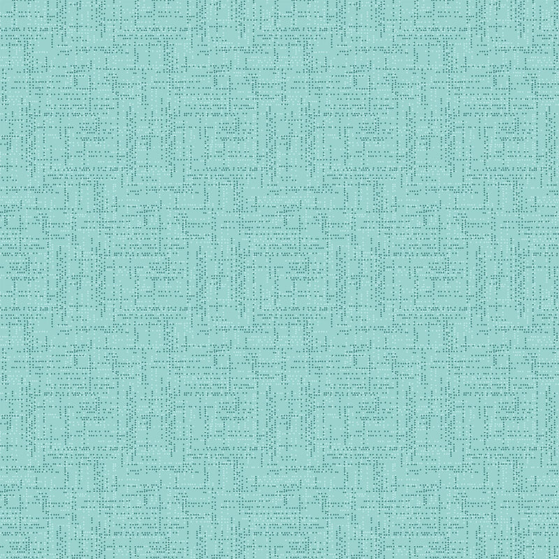 Dot Matrix 10110-61 Aqua by Patrick Lose Fabrics