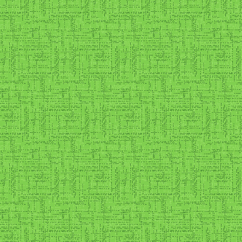 Dot Matrix 10110-71 Green by Patrick Lose Fabrics