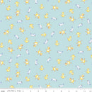 Easter Parade C11573-SKY Chicks - Fat Quarter