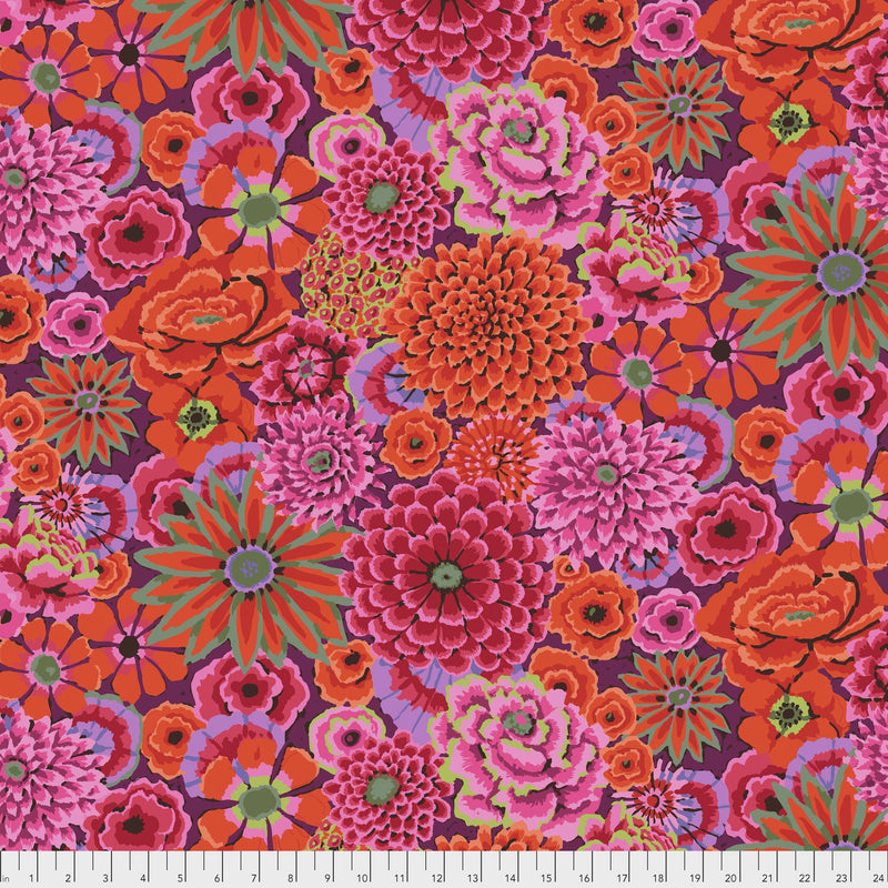 Enchanted PWGP172.RUST by Kaffe Fassett for Free Spirit