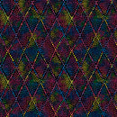 Essentials Diamond Dots 1817 39144 954 Black/Multi Wilmington Prints