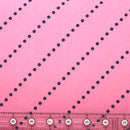 Every Day Prints X9968-OP Diagonal Dots Pink - Sold AS IS by Benartex