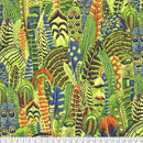 Feathers PWPJ055.LIME by Philip Jacobs for Free Spirit