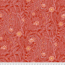 Ferns PWGP147.REDXX by Kaffe Fassett for Free Spirit