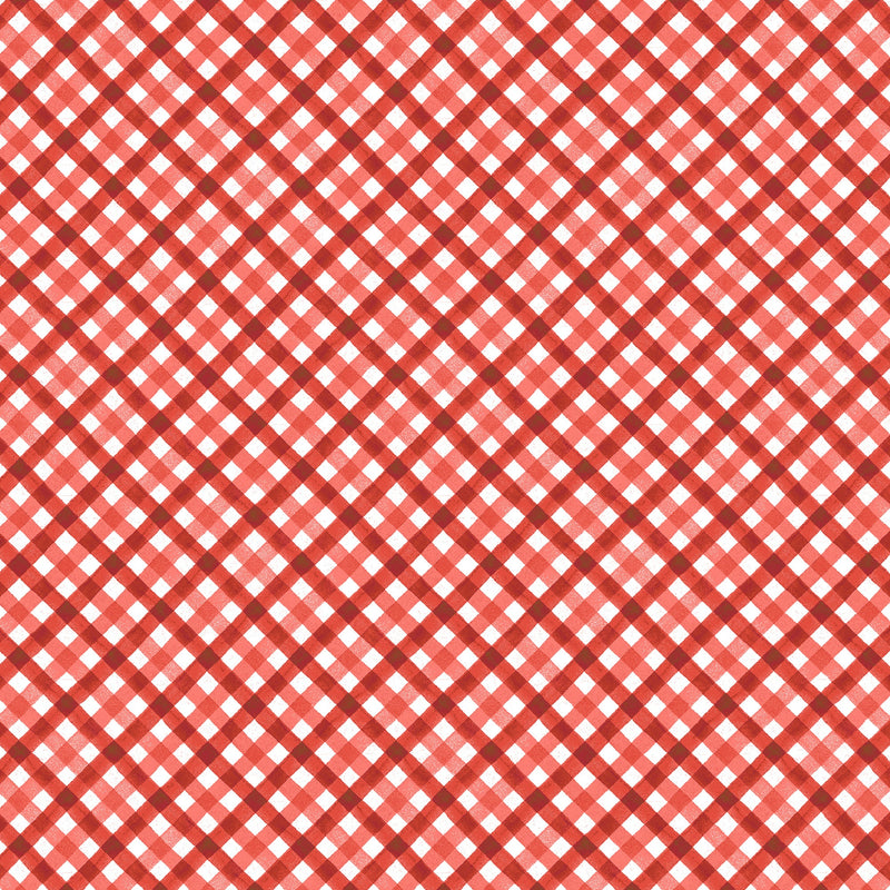 Festive Canada 53137D-6 Red Bias Plaid by Windham Fabrics