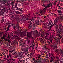 Flame Batik T2437-104 Cabernet by Hoffman Fabrics