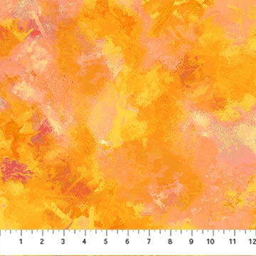 Flamenco DP25035-54 Texture Orange by Aie Rossmann for Northcott