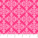 Flirty 10136-23 Hearts Damask Pink Patrick Lose Fabrics
