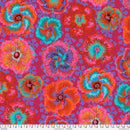 Floating Hibiscus PWPJ122.RED by Philip Jacobs for the Kaffe Fassett Collective for Free Spirit