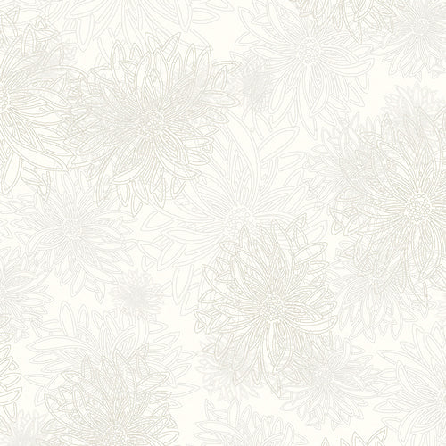 Floral Elements FE-548 Chalk by Art Gallery Fabrics