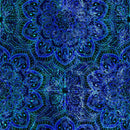 Floral Rhapsody S4758-581 Bluegrass by Hoffman Fabrics