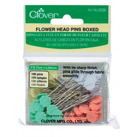 Flower Head Pins - Size 32