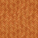 Flowers of the Sun 1419 79281 222 Basketweave Brown Joanne Porter Wilmington Prints