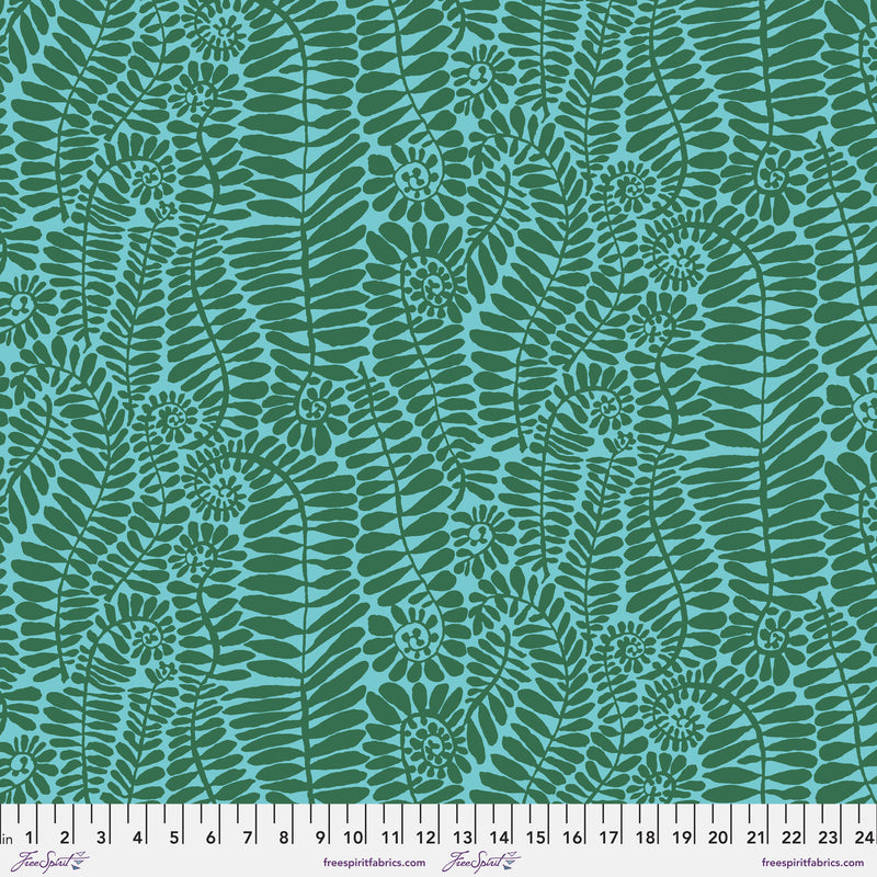 Fronds PWBM085.GREEN by Brandon Mably for Free Spirit