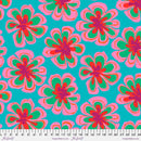 Funky Flora PWBM011.AQUA by Brandon Mably for Free Spirit