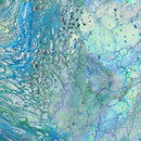 Fusion II 28291-B Blue Surge Quilting Treasures Ocllo Mason