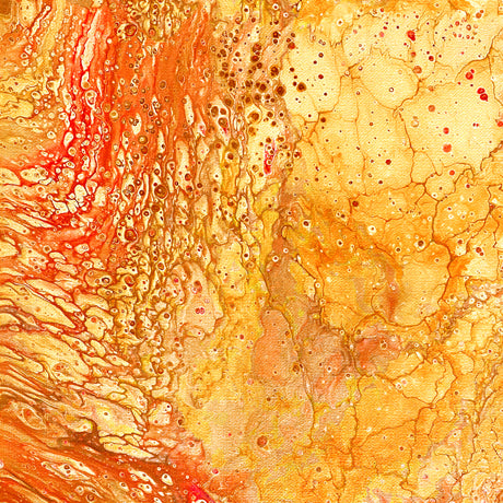 Fusion II 28291-O Orange Surge Quilting Treasures Ocllo Mason