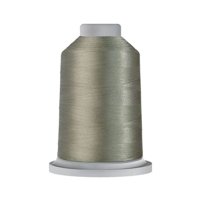 Glide 40 wt Trilobal Polyester 1000 m (1100 yd.) spool - Silver Grey 