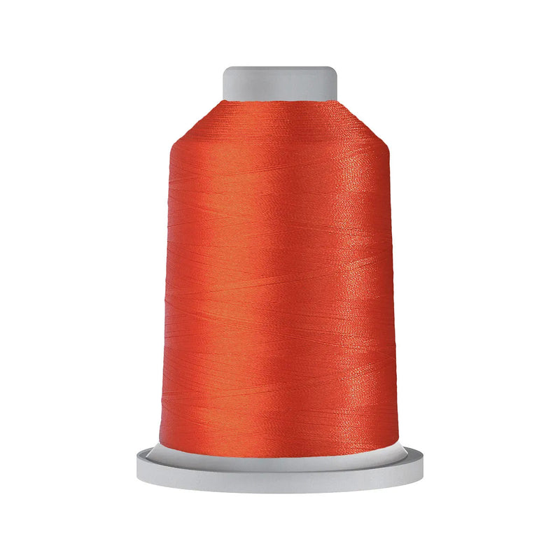 Glide 40 wt Trilobal Polyester 5000 m (5500 yd.) spool - Orange