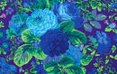 Gradi Floral PWPJ053.PURPL Purple by Philip Jacobs for Free Spirit