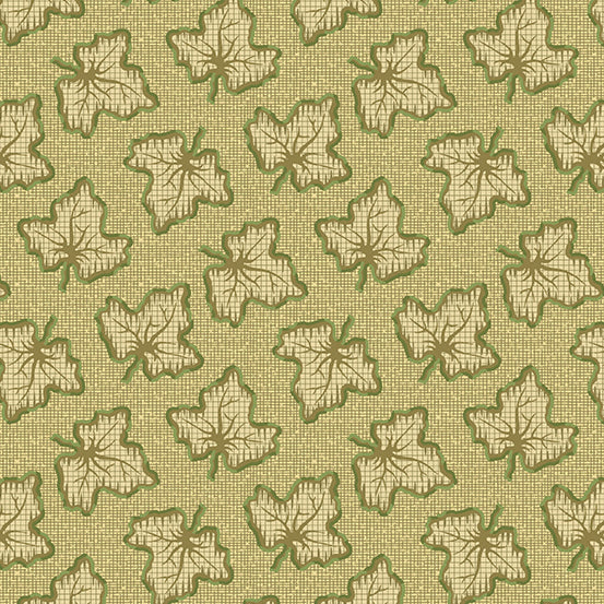 Green Thumb A-283-V Eucalyptus Needlepoint by Edyta Sitar for Andover Fabrics