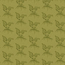 Green Thumb A-609-V Thyme Fiddleheads by Edyta Sitar for Andover Fabrics