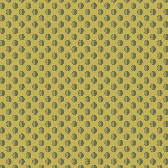 Green Thumb A-610-V Lemon Zest Dew by Edyta Sitar for Andover Fabrics