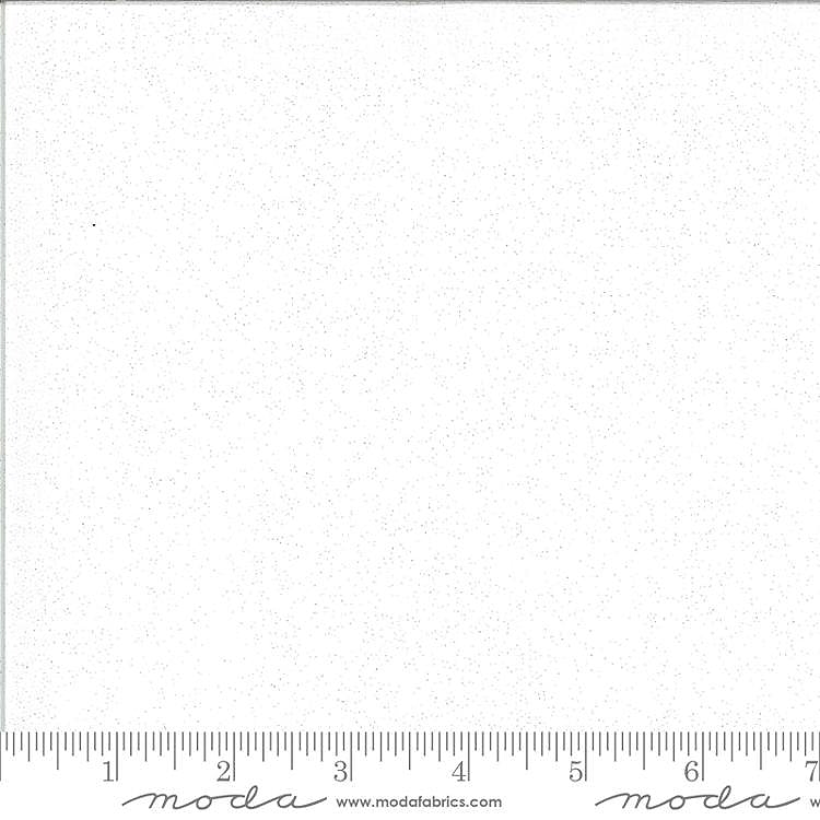 Grunge Glitter 30150-101GL White Paper by BasicGrey for Moda