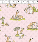 Guess How Much I Love You 2022 Y3683-41 Light Pink Toile licensed to Clothworks