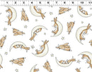 Guess How Much I Love You 2022 Y3684-1 White Sleepy Hares licensed to Clothworks