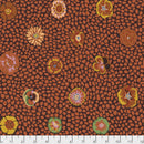 Guinea Flower GP59.BROWN by Kaffe Fassett for Free Spirit