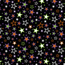 Halloween Party 12558-12 Star Party Black Greta Lynn for Kanvas Benartex