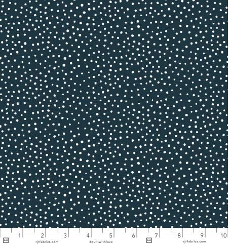 Happiest Dots RJ4010-NA6 Navy by RJR Fabrics