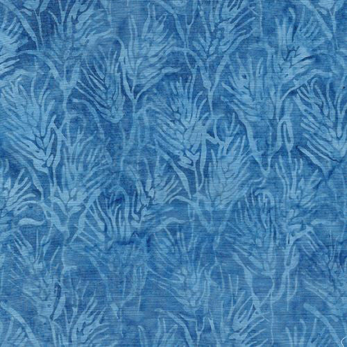 Harvest Blue Batik 122021530 Wheat Bluebird Island Batik