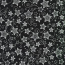 Holiday Flourish 15 SRKM-20789-2 Black by Robert Kaufman